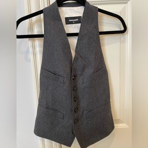DSQUARED2 Women’s gray vest